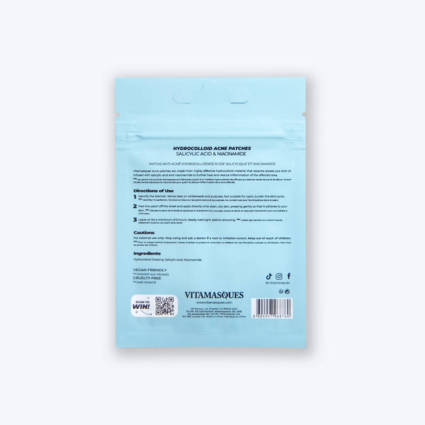 Hydrocolloid Acne Patches Salicylic & Niacinamide