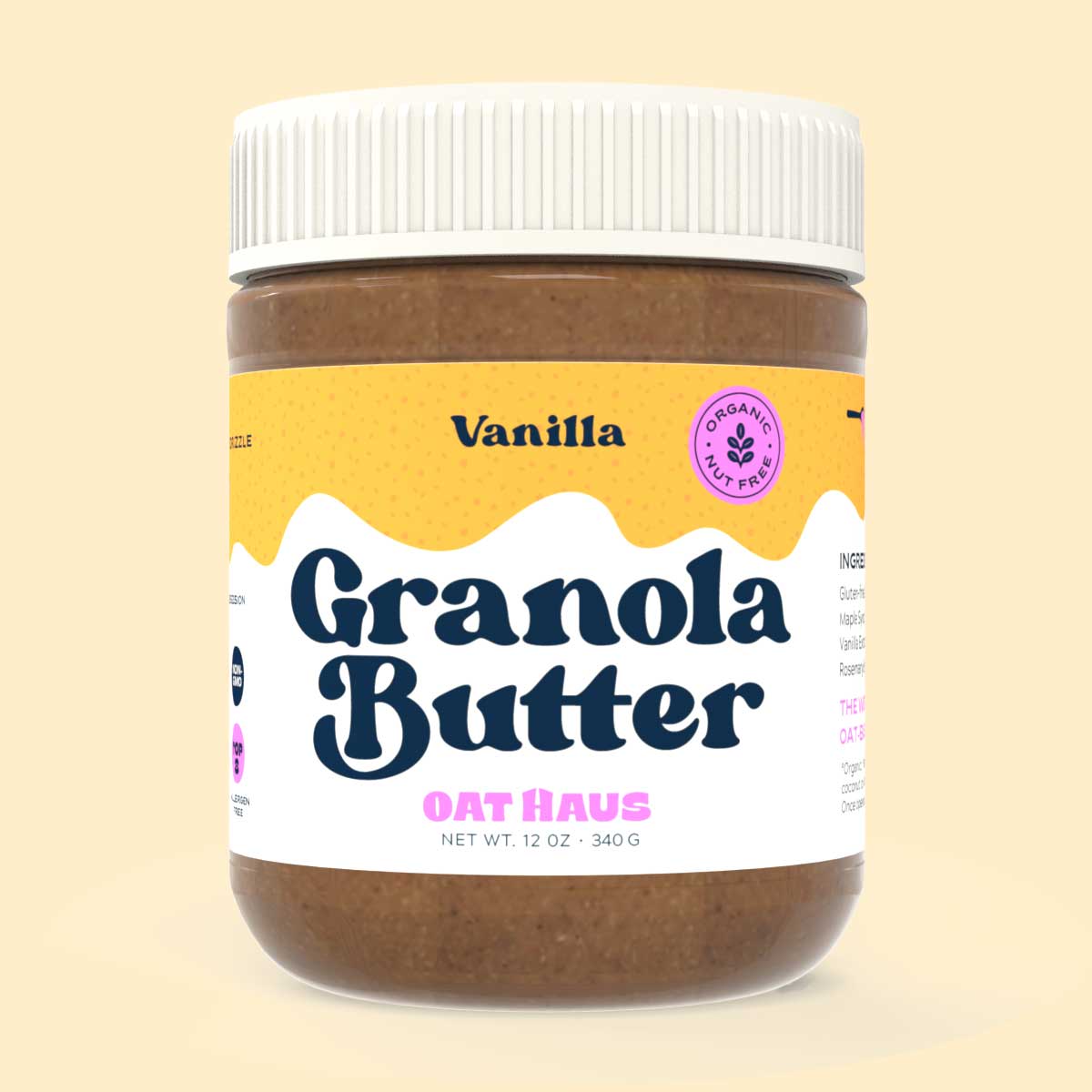 Vanilla Granola Butter | Nut-free, Vegan, GF Spread